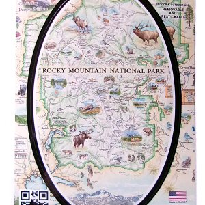 Sticker - RMNP Xplorer Map