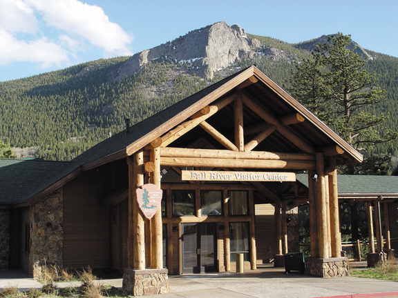 Fall River Visitor Center in Rocky Mountain National Park