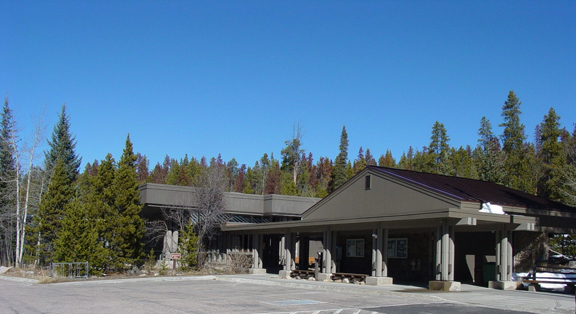 Kawuneeche Visitor Center in Rocky Mountain National Park
