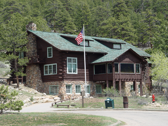Moraine Park Discovery Center in Rocky Mountain National Park