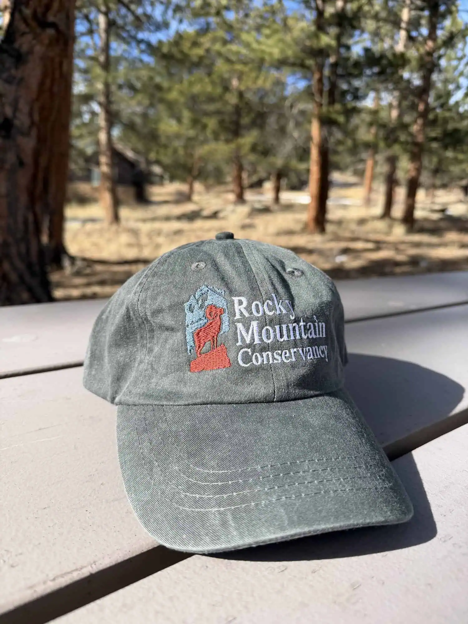 Gray Rocky Mountain Conservancy cap